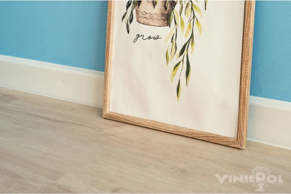 Клеевая кварцвиниловая плитка Vinilpol Glue 7893 EIR Дуб Сиена